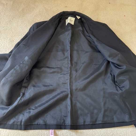 Vintage Classic Black Women's Blazer 8P - Picture 7 of 11